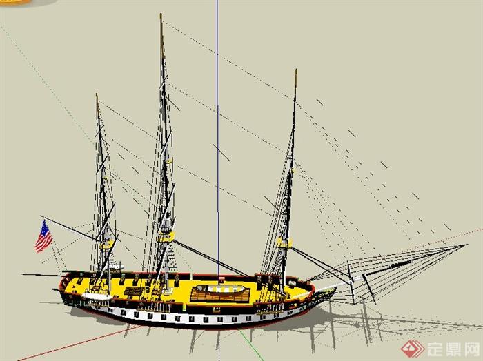 精品帆船设计Su模型(3)