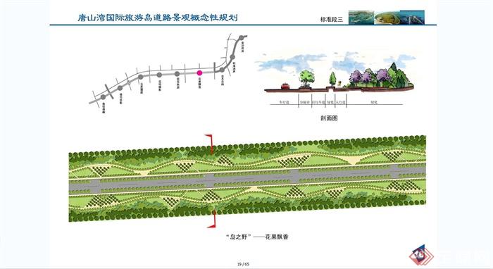 唐山湾三岛道路景观规划设计JPG方案(3)