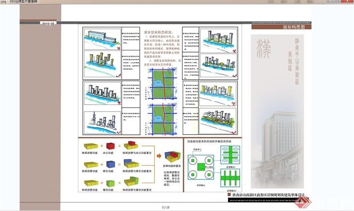 淮南市山南新区商务区景观规划设计JPG方案含SU模型以及设计说明(20)