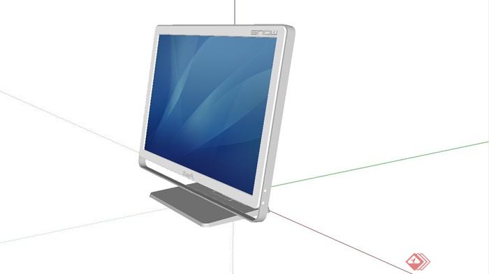 电脑显示器设计SU模型(2)