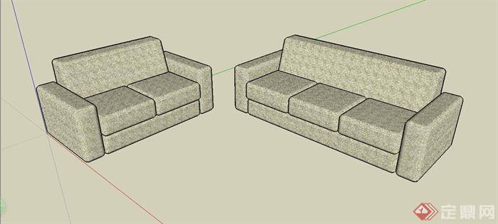沙发组合设计SU模型(1)