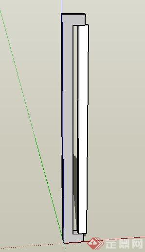 简洁灯柱设计su模型(2)