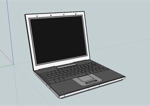笔记本电脑设计SU(草图大师)模型