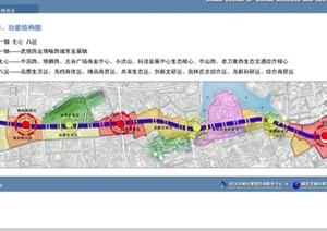 武汉市某现代中式风格道路景观规划设计PDF方案