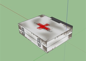 医疗箱设计SU(草图大师)模型