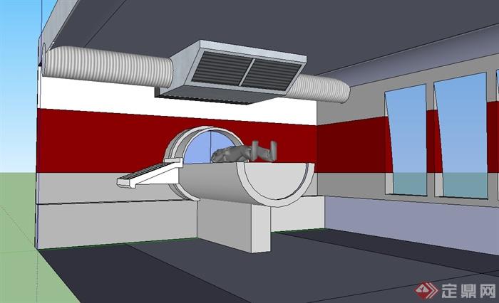 某医疗空间器械设计SU模型(3)