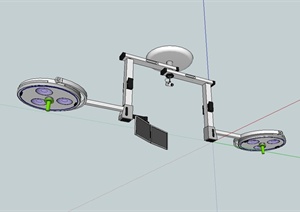 医疗空间器械设计SU(草图大师)模型