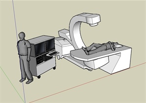 某医院器械设备设计SU(草图大师)模型