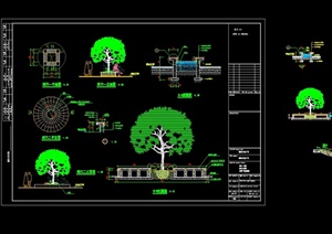 现代风格树穴节点设计cad施工图