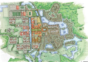 美国某大学校园景观规划方案（49页）