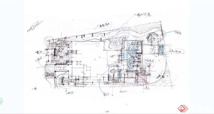 大江景欧式风格别墅区庭院景观规划设计JPG方案(20)