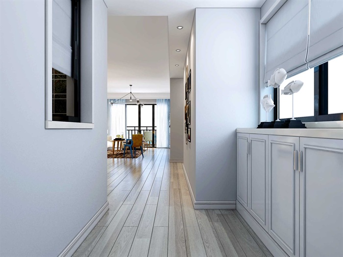 某现代简约风格详细精致室内空间设计3d模型