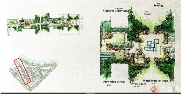 某国际住宅社区景观方案设计(6)