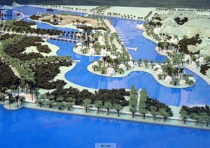 某滨水城市规划设计方案（100页）