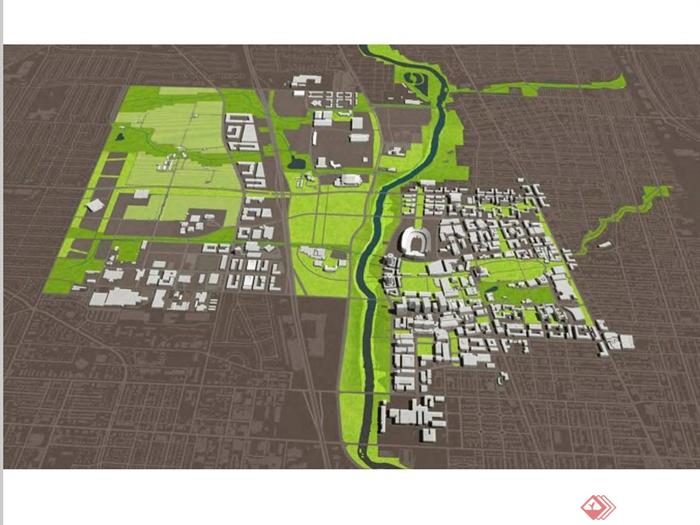 美国俄亥俄州立大学总体景观规划设计PDF方案(8)