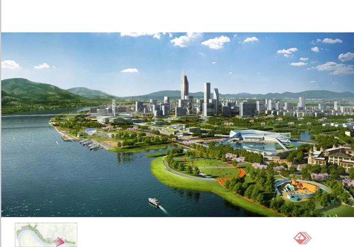柳州柳江沿岸景观规划设计PDF方案(4)