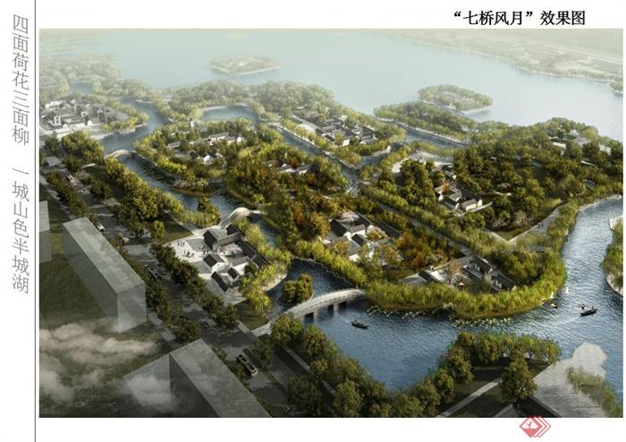 大明湖风景名胜区景观规划设计PPT方案(8)