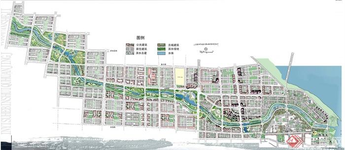 某滨水地区城市设计规划设计（76页）(2)