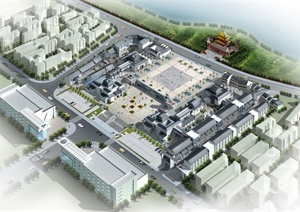 中式风格广场地段修建性详细规划方案