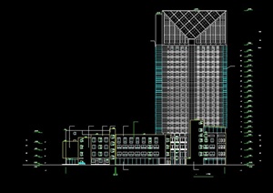 某现代5星级酒店建筑设计全套施工图