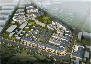 中式风格别墅住宅区规划设计方案