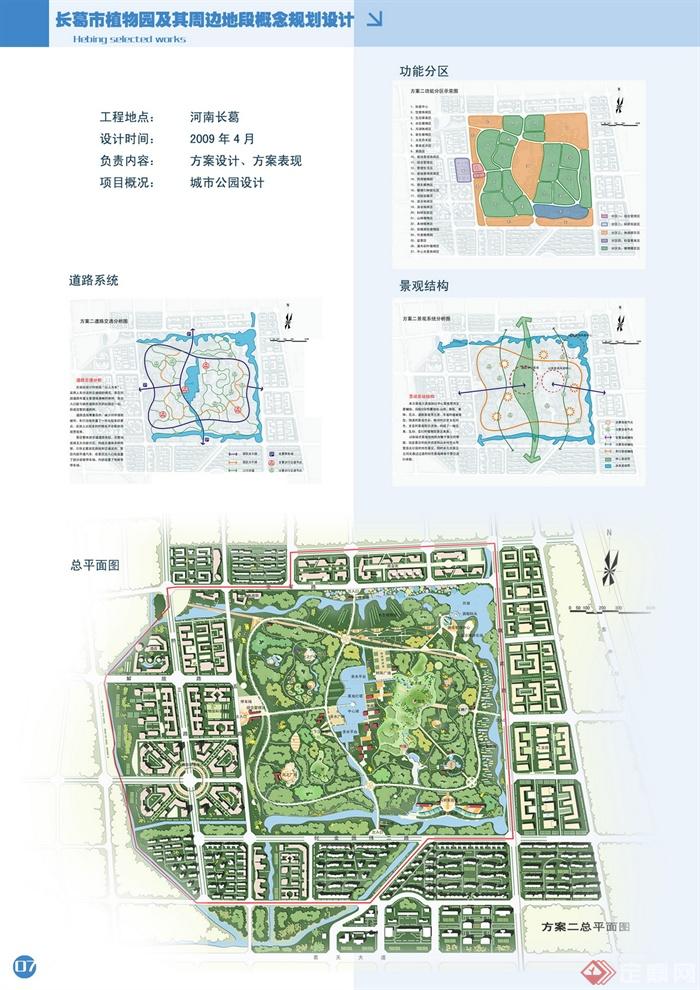 植物园,植物园景观,植物园平面图