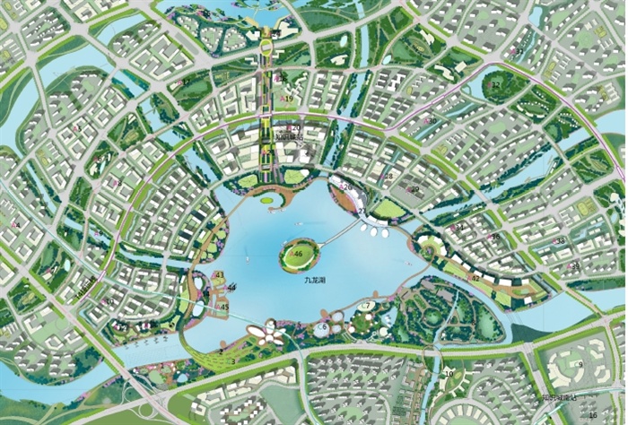 中新广州知识城核心区城市设计整套方案高清文本2013(6)
