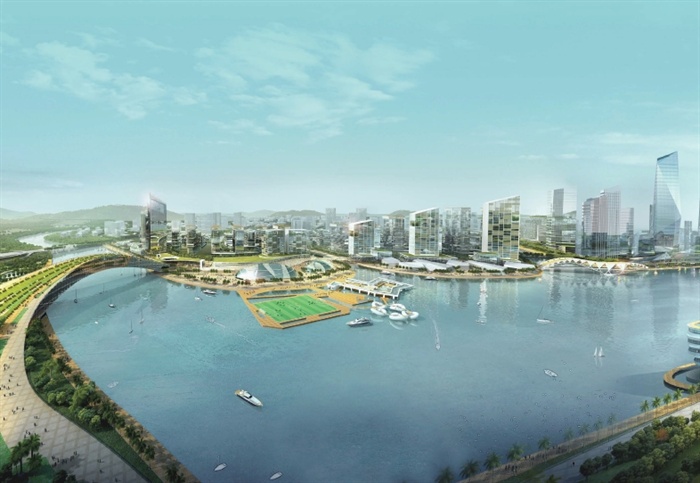 中新广州知识城核心区城市设计整套方案高清文本2013(10)
