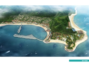 某现代风格滨海旅游区景观规划设计JPG方案