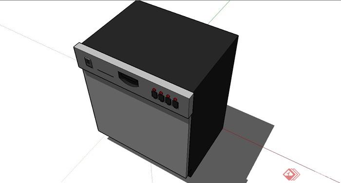 厨房电器设备设计SU模型(2)