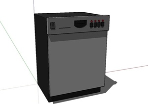 厨房电器设计SU(草图大师)模型