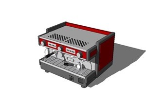 精致厨房电器设计SU(草图大师)模型