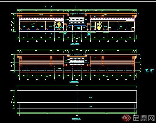 现代风格体育场建筑设计施工图(5)