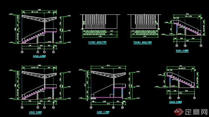 现代风格体育场建筑设计施工图(6)