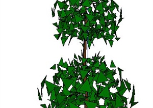 树木绿植植物素材SU(草图大师)模型
