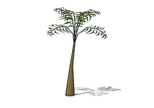 经典树木植物素材设计SU(草图大师)模型