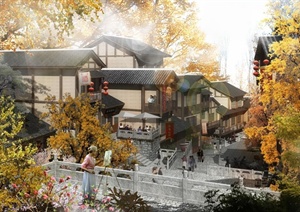 贵州省茅台现代中式风格旅游景区景观规划设计PPT方案含JPG图片