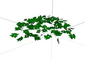 地被植物设计SU(草图大师)模型