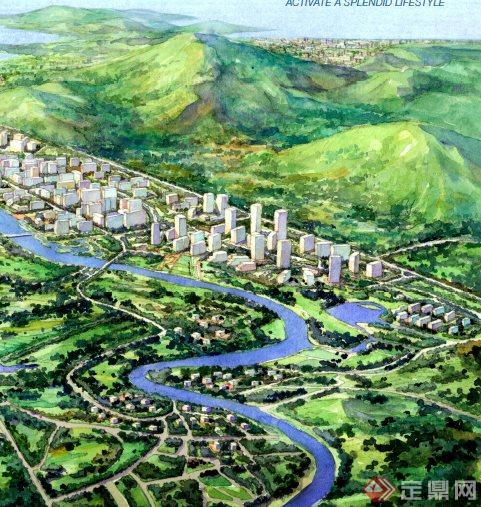 某滨海城市规划设计方案文本(2)