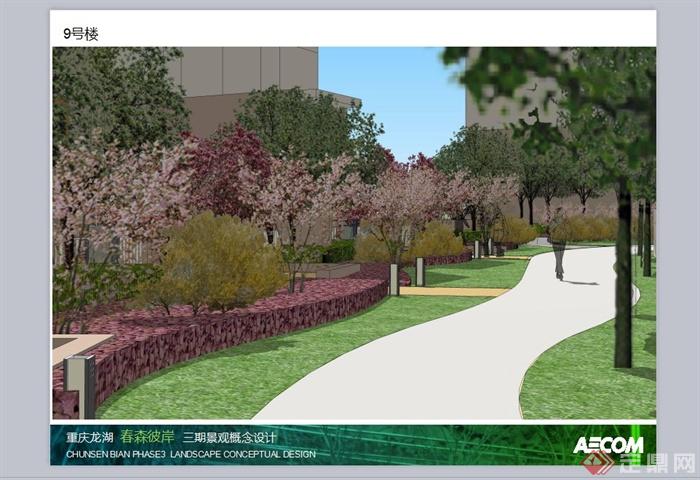 重庆某现代风格公园景观规划设计PPT方案文档(8)