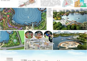 毕业设计——休闲公园景观设计展板（jpg、psd）
