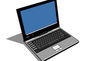 摆件品笔记本电脑SU(草图大师)模型