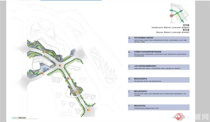 某现代风格商业综合体景观规划设计PDF方案(6)