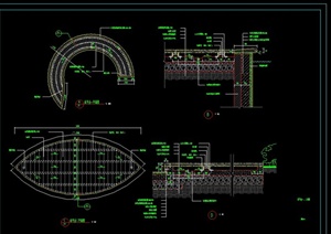 木平台设计CAD施工详图