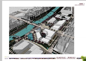某现代风格城市滨水景观规划设计PDF方案