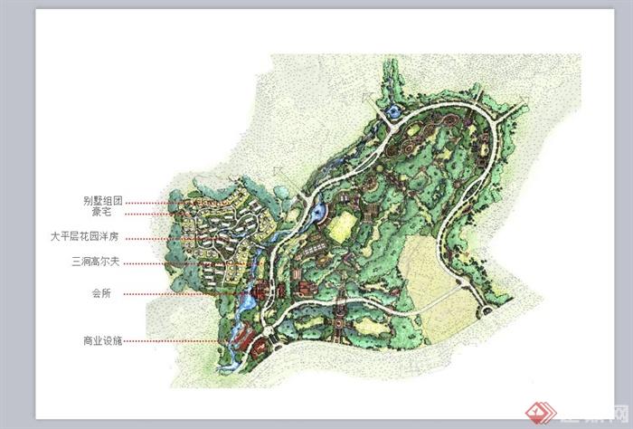 某欧式风格别墅区景观规划设计PPT方案(6)