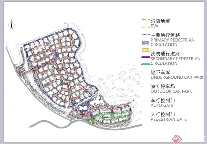某欧式风格别墅住宅区规划设计PPT方案(5)