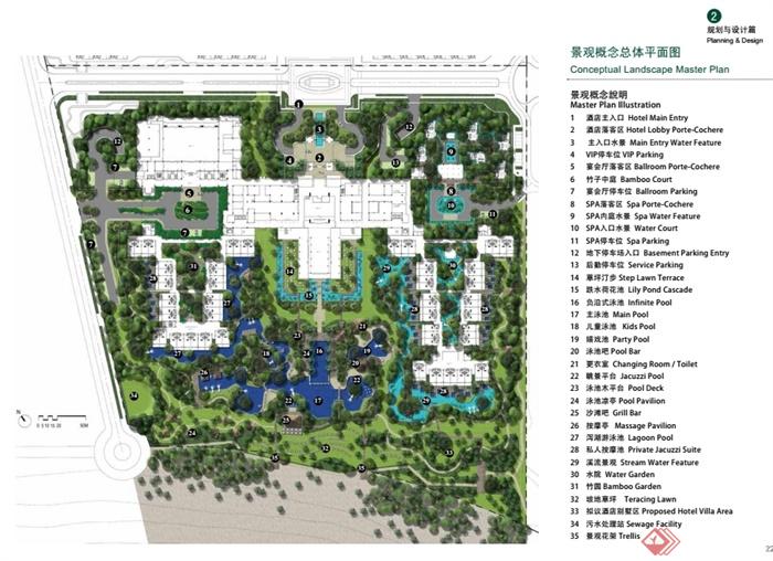 某现代风格海南喜来登酒店景观概念设计pdf方案(8)