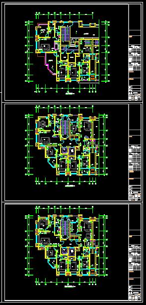 剪力墙结构高层商住楼(B2-F30)全套电气施工图-19323平23张CAD图(5)