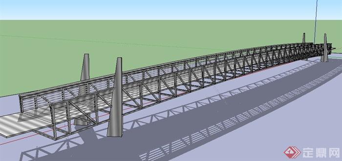 现代钢结构桥梁设计su模型(2)